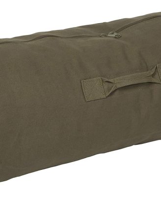 Deluxe Duffel Bag With Zipper For Gym, Travel, & Storage